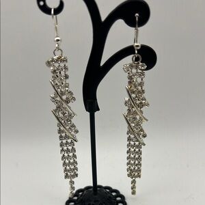 Elegant Silver Dangle Earrings